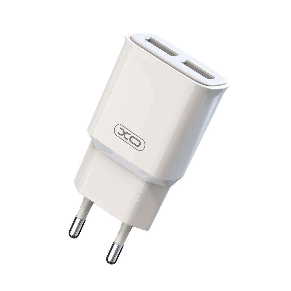 Nástěnná nabíječka XO L92C 2x USB 2,4A bílá