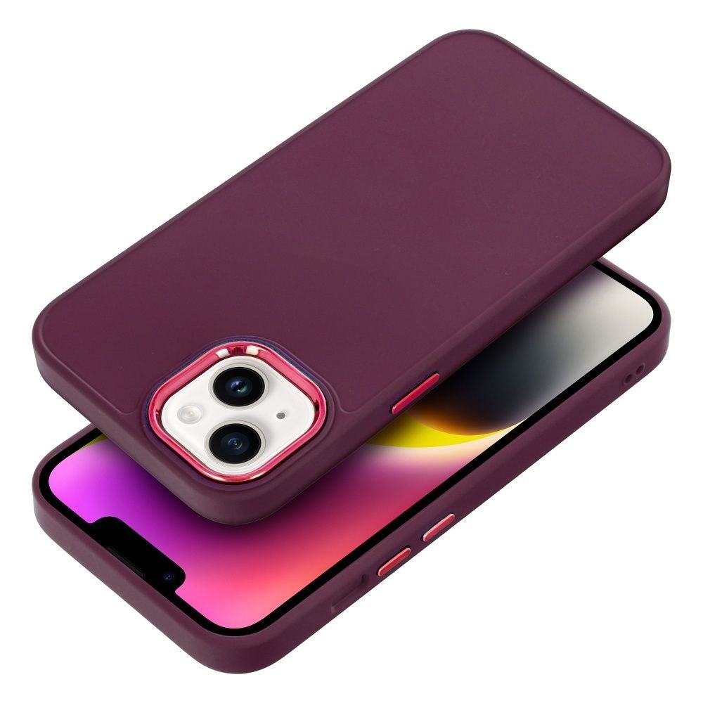 FRAME Pouzdro pro IPHONE 15 Plus fialové