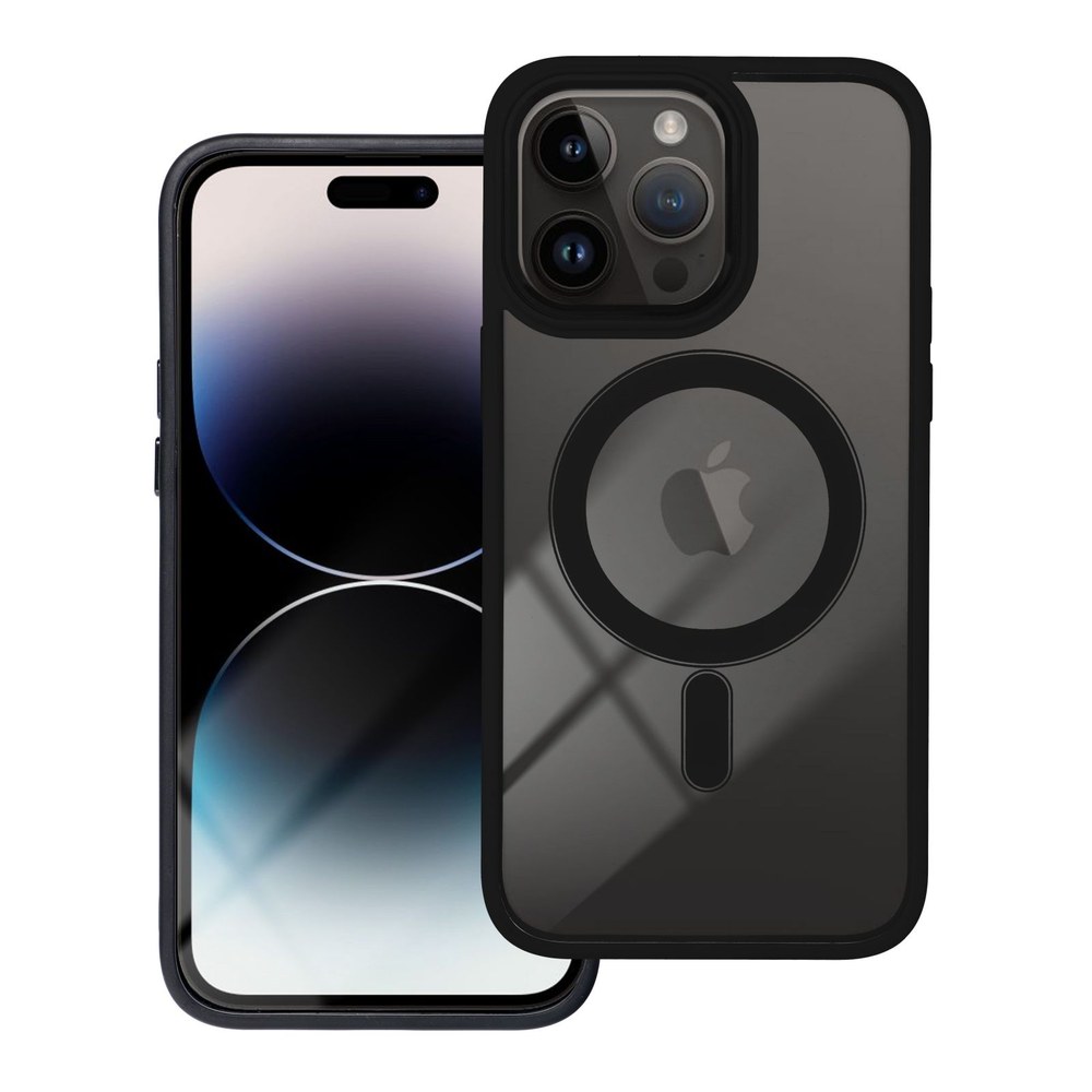 Pouzdro Color Edge Mag Cover kompatibilní s MagSafe pro IPHONE 14 PRO MAX černé