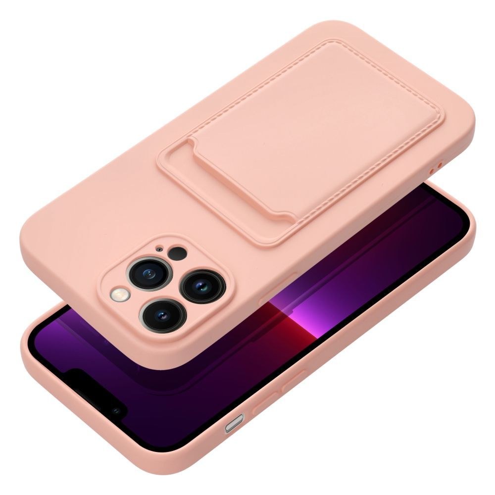 CARD Pouzdro pro IPHONE 15 PRO MAX růžové