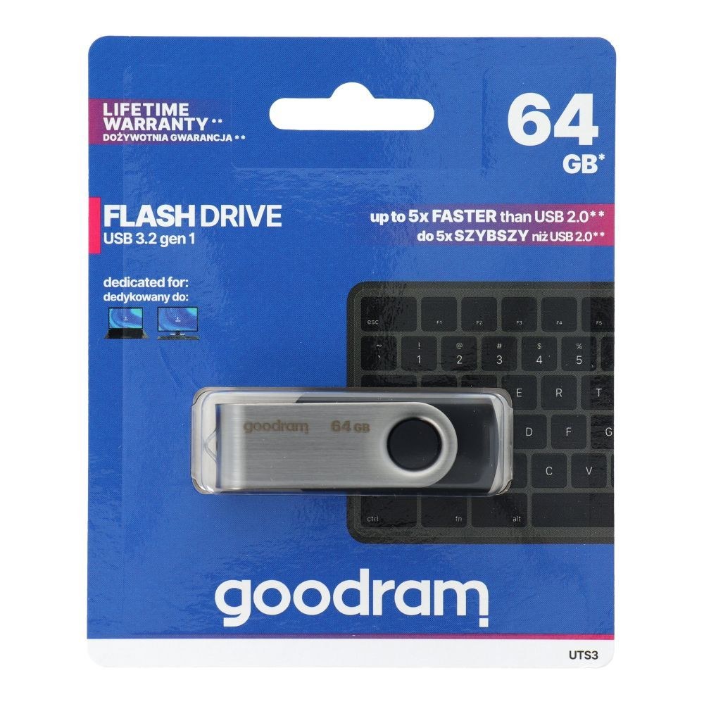 USB paměť GOODRAM UTS3 64GB USB 3.2