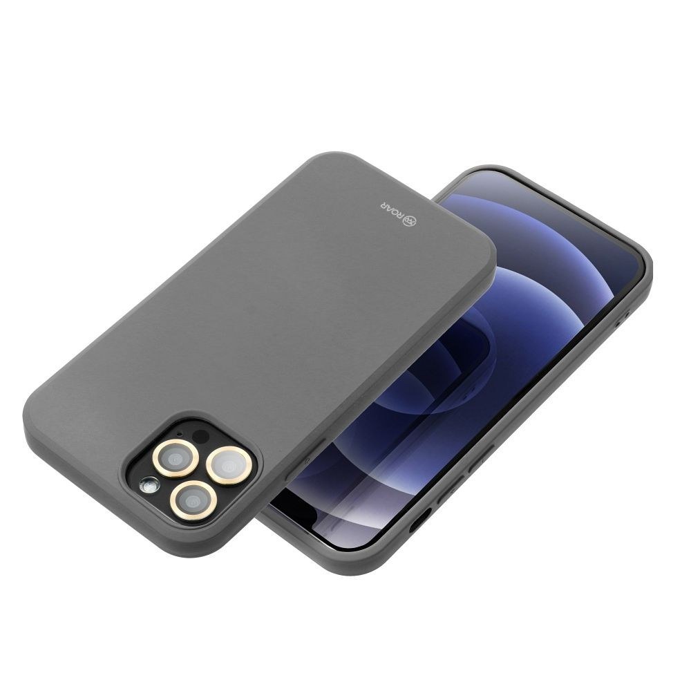 Pouzdro roar Colorful Jelly Case - pro iPhone 15 Plus šedé