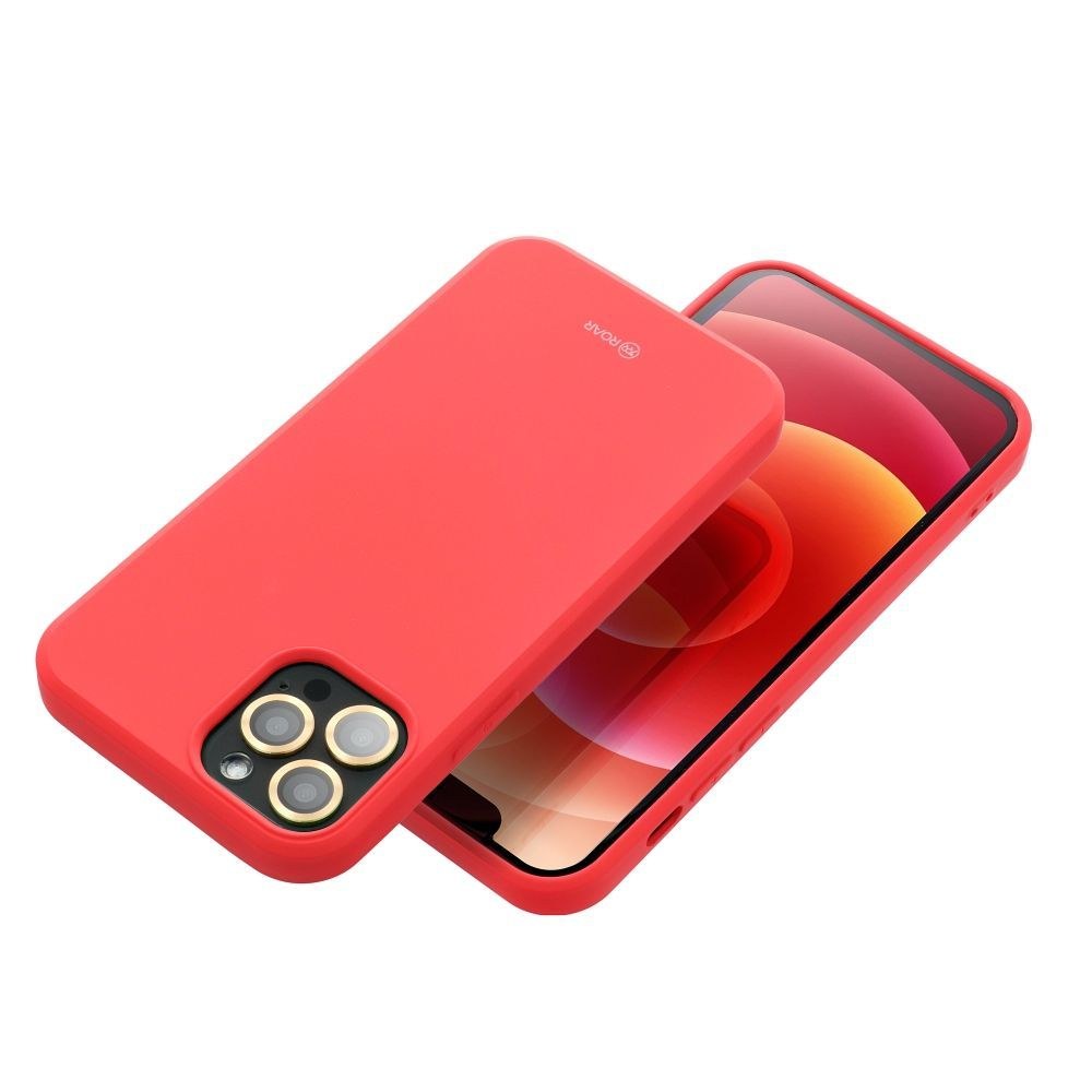 Pouzdro roar Colorful Jelly Case - pro iPhone 15 Pro broskvově růžové