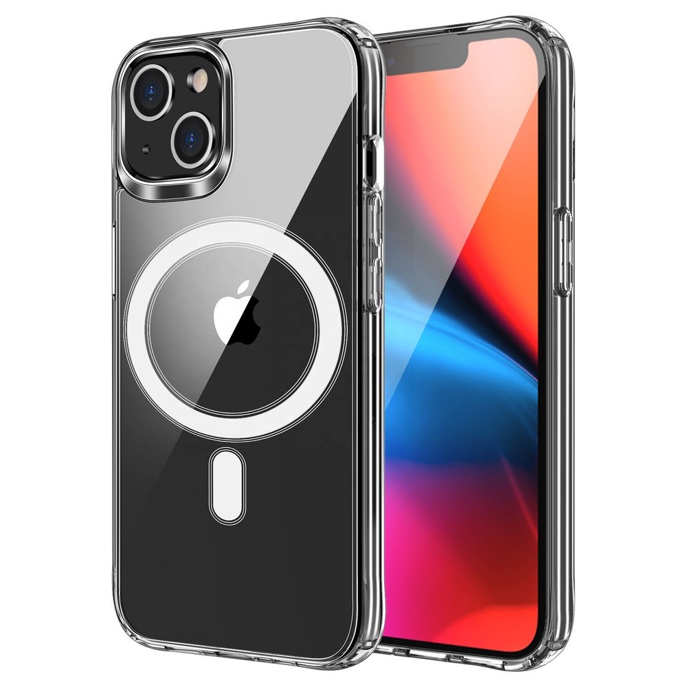 Pouzdro Clear Mag Cover s ochranou fotoaparátu kompatibilní s MagSafe pro IPHONE 15 PRO