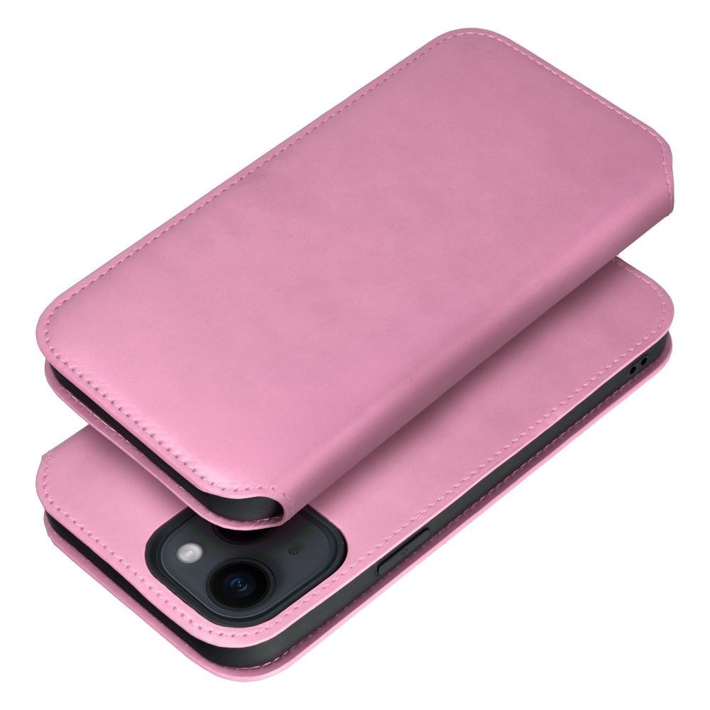 Dual Pocket kniha pro SAMSUNG S23 FE světle růžová