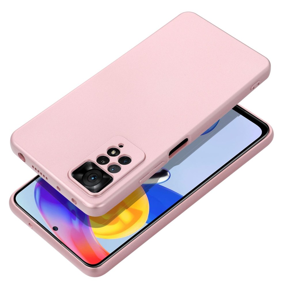 METALLICKÉ Pouzdro pro HONOR X7A růžové