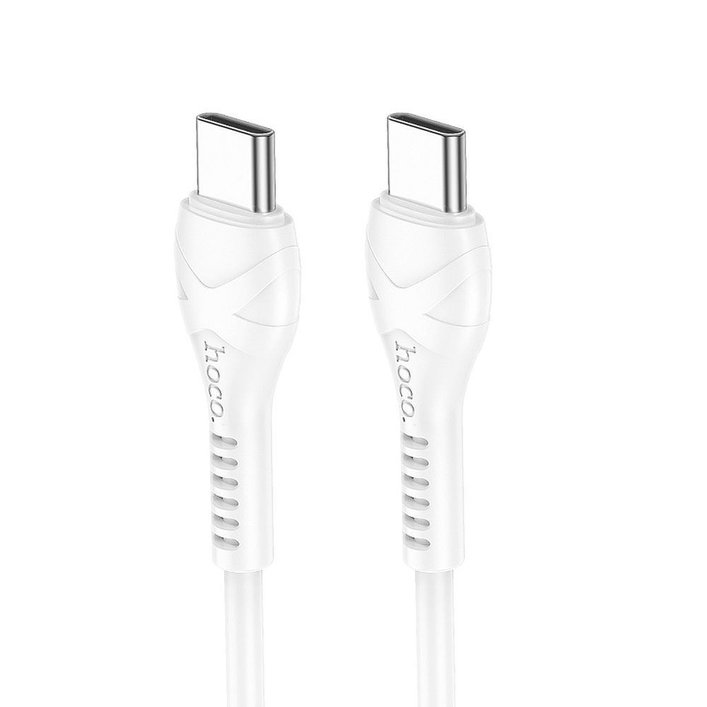 HOCO kabel typu C k iPhone Lightning 8-pin PD 27W Cool X37 1m bílý