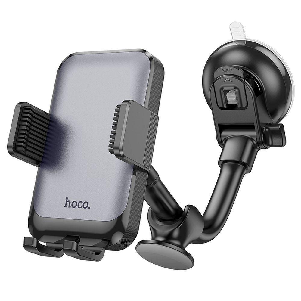 HOCO držák telefonu do auta na okno / středovou konzolu Rock H27 black