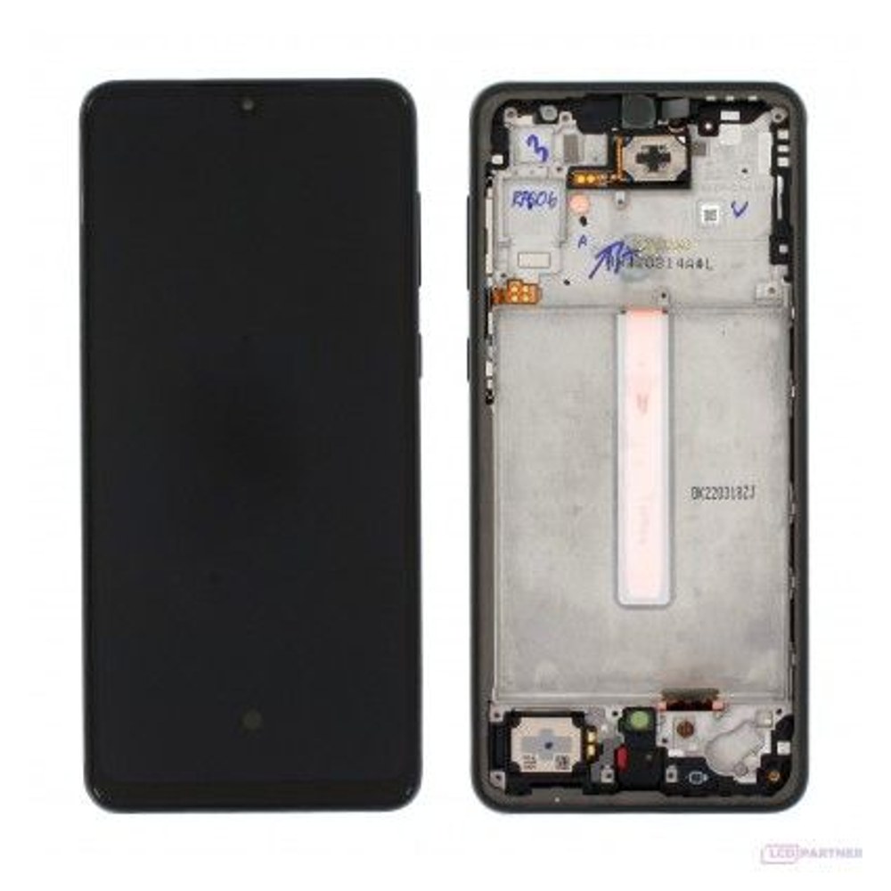 Lcd displej Samsung Galaxy A33 5G (SM-A336B) + dotyková deska + přední kryt black oled