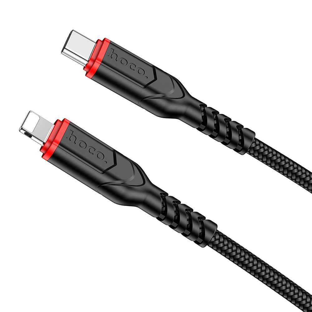 HOCO kabel typu C k iPhone Lightning 8-pin PD 20W VICTORY X59 1m black
