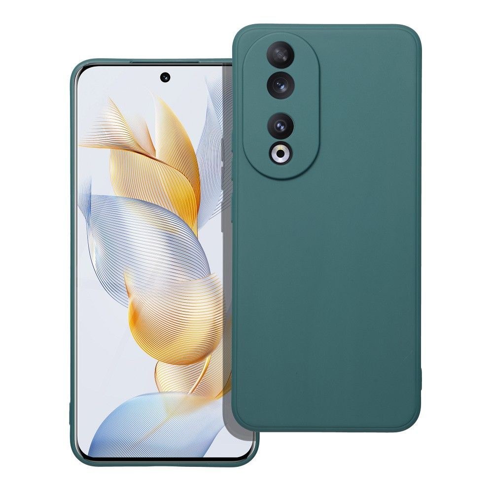 MATNÉ Pouzdro pro HONOR 90 5G tmavě zelené