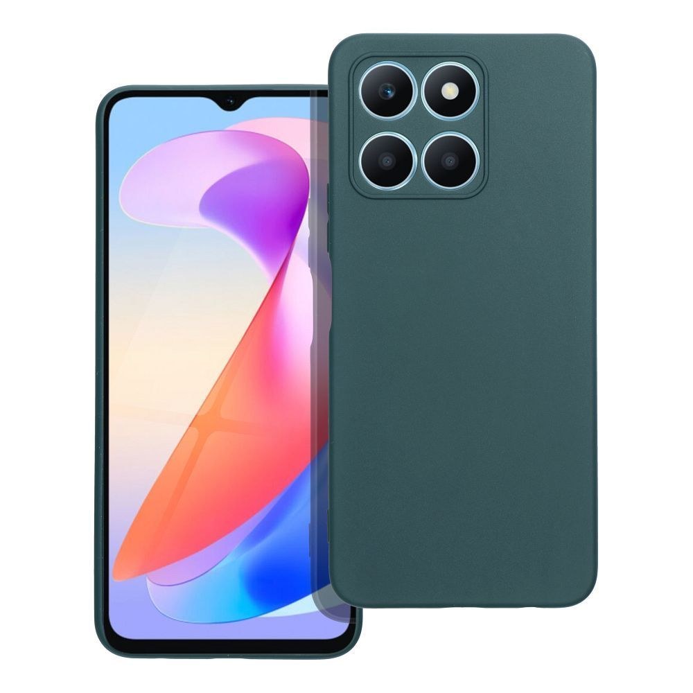 MATNÉ Pouzdro pro HONOR X6a tmavě zelené