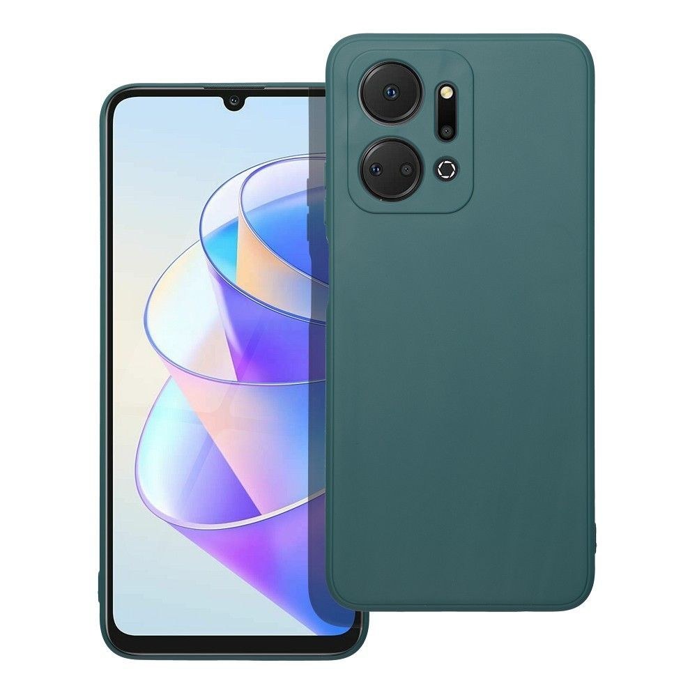MATNÉ Pouzdro pro HONOR X7a tmavě zelené