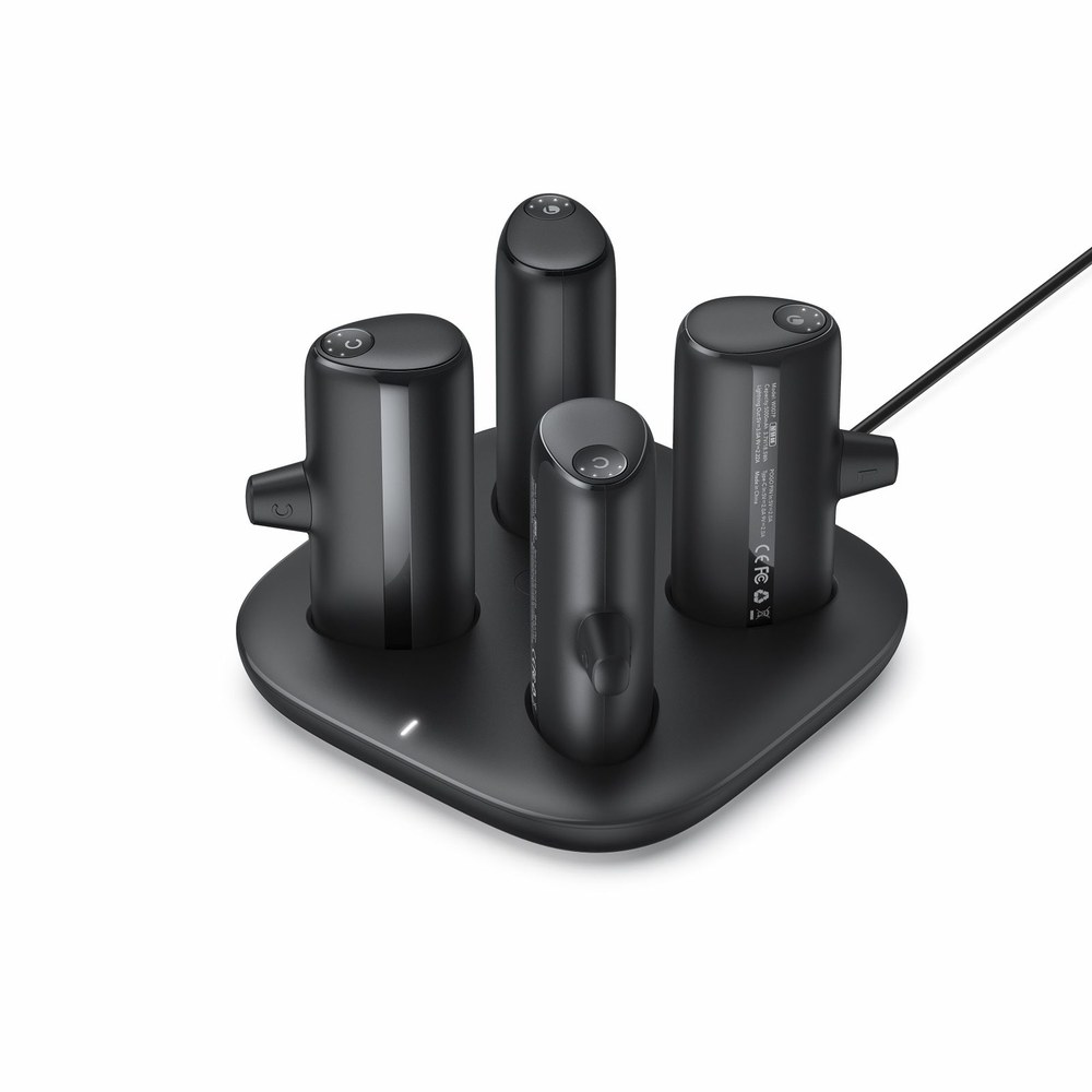 Powerbanka VEGER Pogo set 4 x 5000mAh LED černá