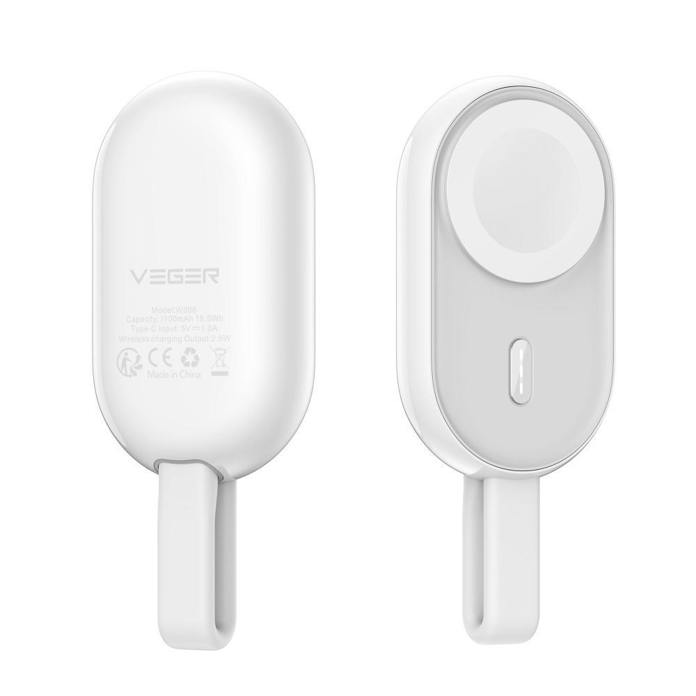 Powerbanka VEGER Pomme kompatibilní s Apple Watch 1200mAh W0102