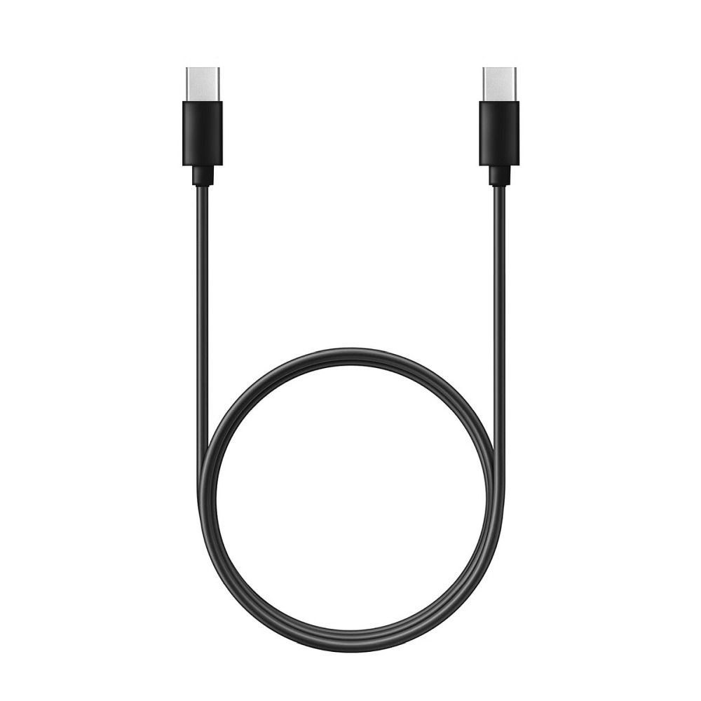 Kabel Typ C - Typ C Napájení PD60W 3A C296 black (dlouhý konektor 8mm)