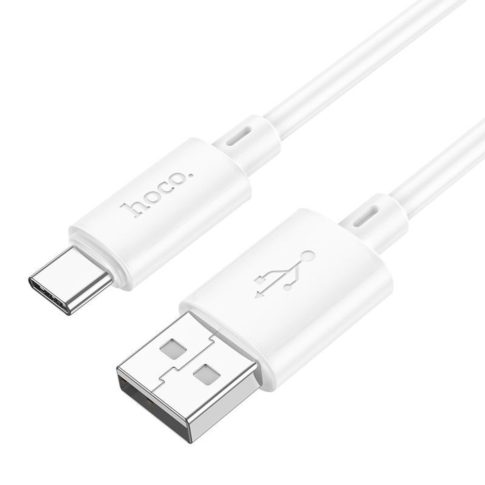 HOCO kabel USB na typ C 3A Gratified X88 bílý