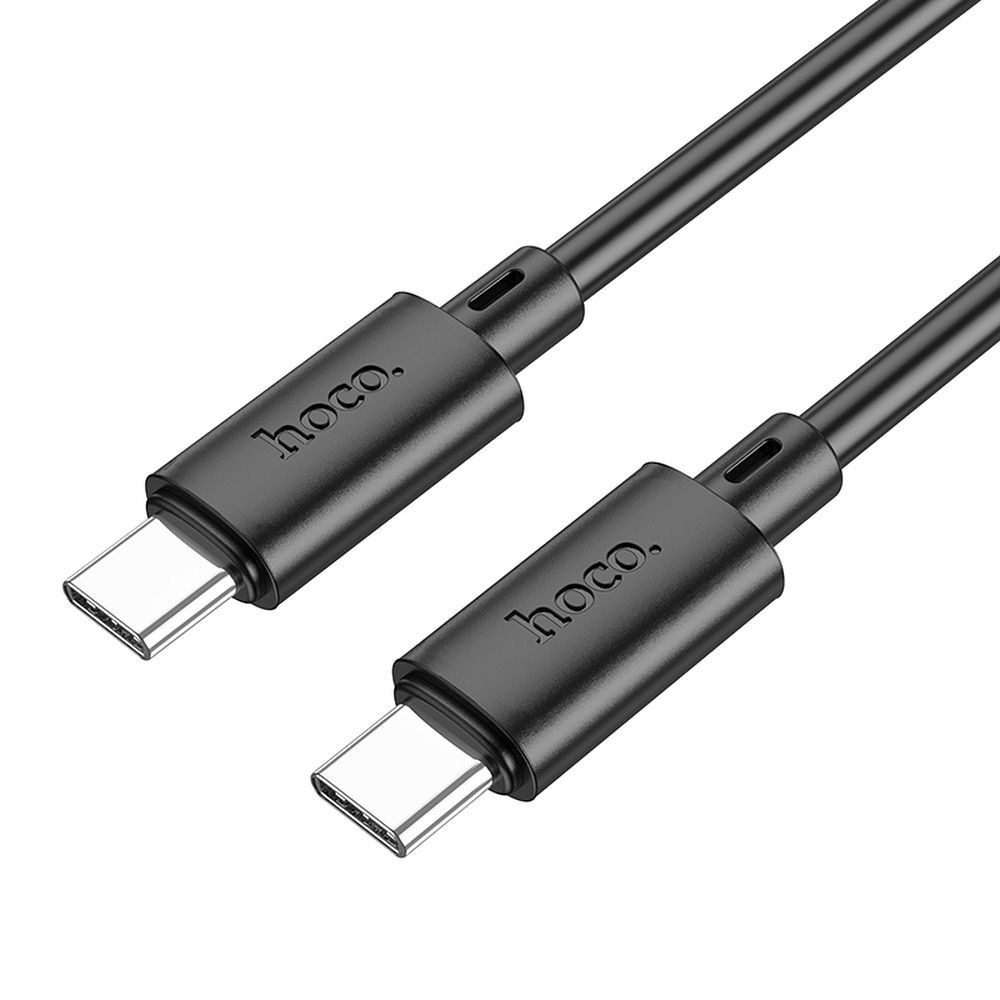Kabel HOCO Typ C až Typ C Napájení 60W Gratified X88 black