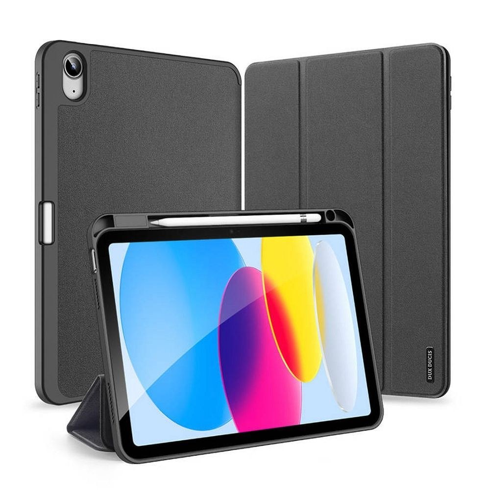 DUX DUCIS Domo - Trifold Case s úložištěm tužky pro iPad 10 (2022) černé