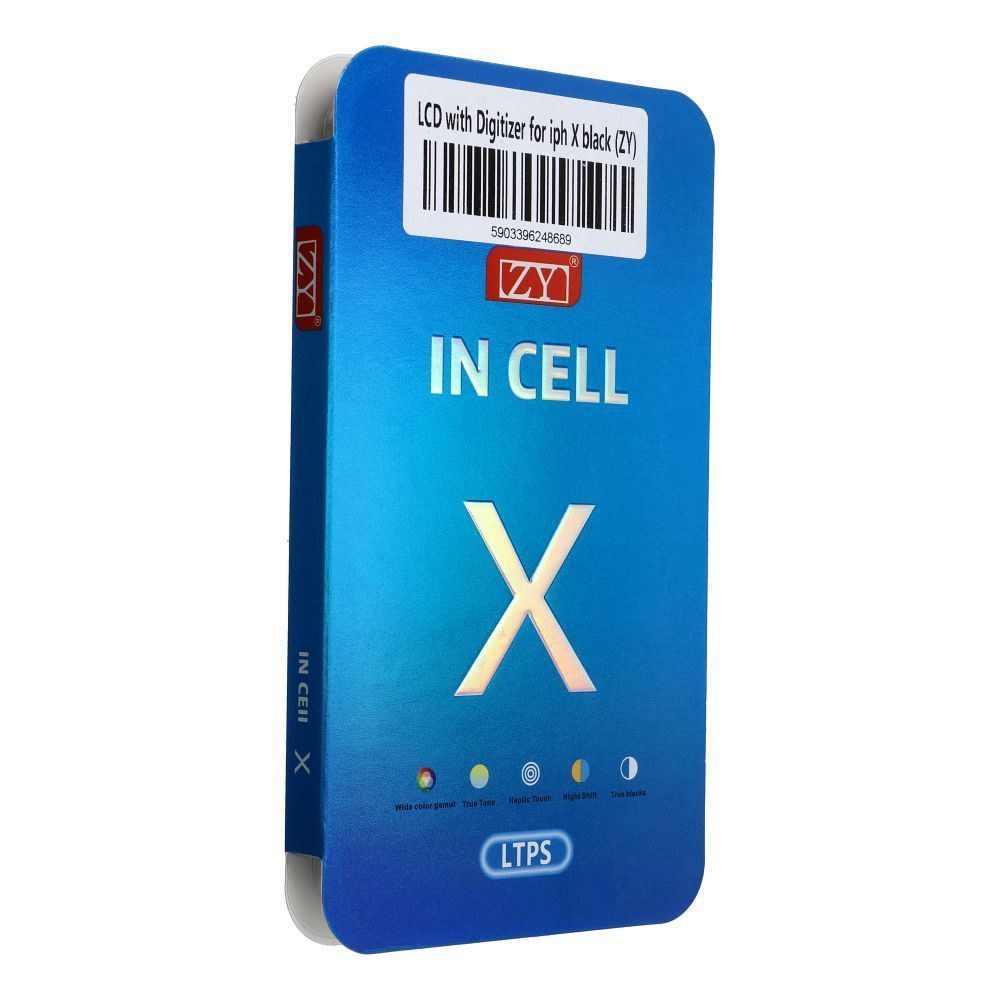 LCD deska iPhone X s digitizérem černá (ZY-LTPS)