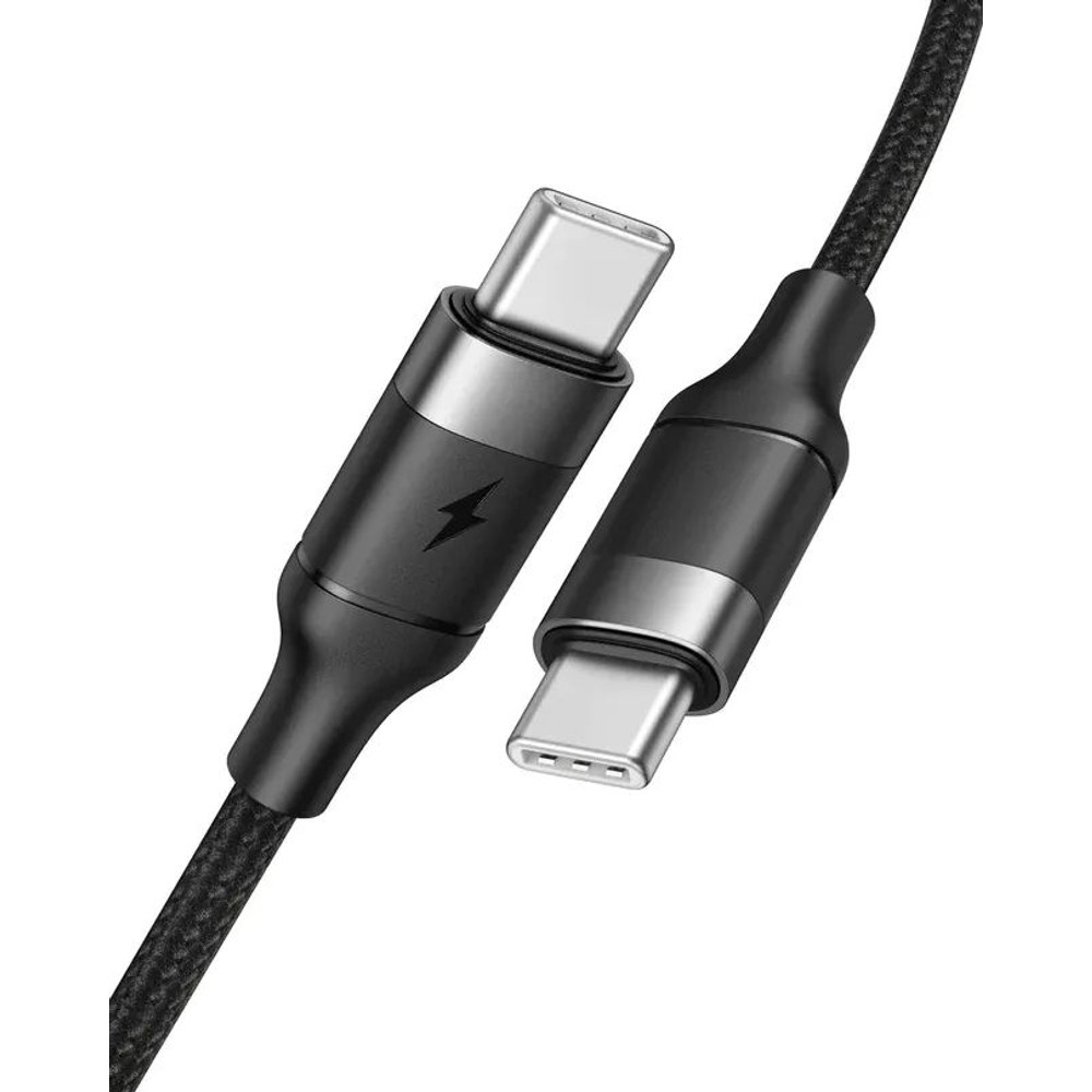VEGER kabel Typ C až Typ C PD 100W 5A CC02 1,5m black