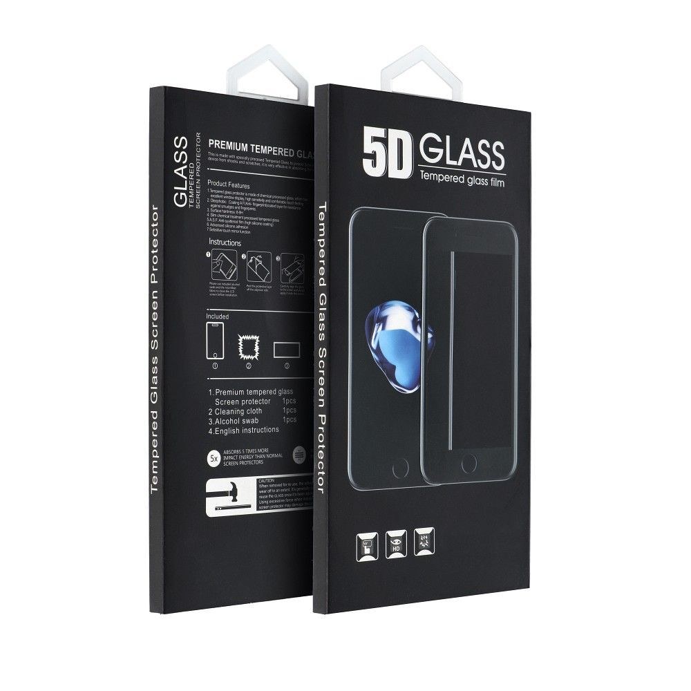 5D Full Glue Tempered Glass – pro iPhone 15 Pro (Privacy) černé