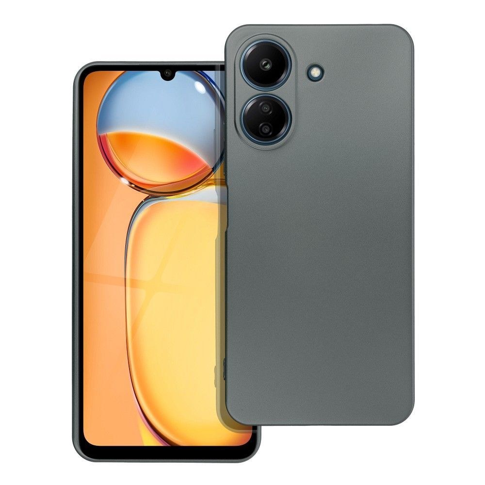 METALICKÉ pouzdro pro XIAOMI Redmi 13C šedé