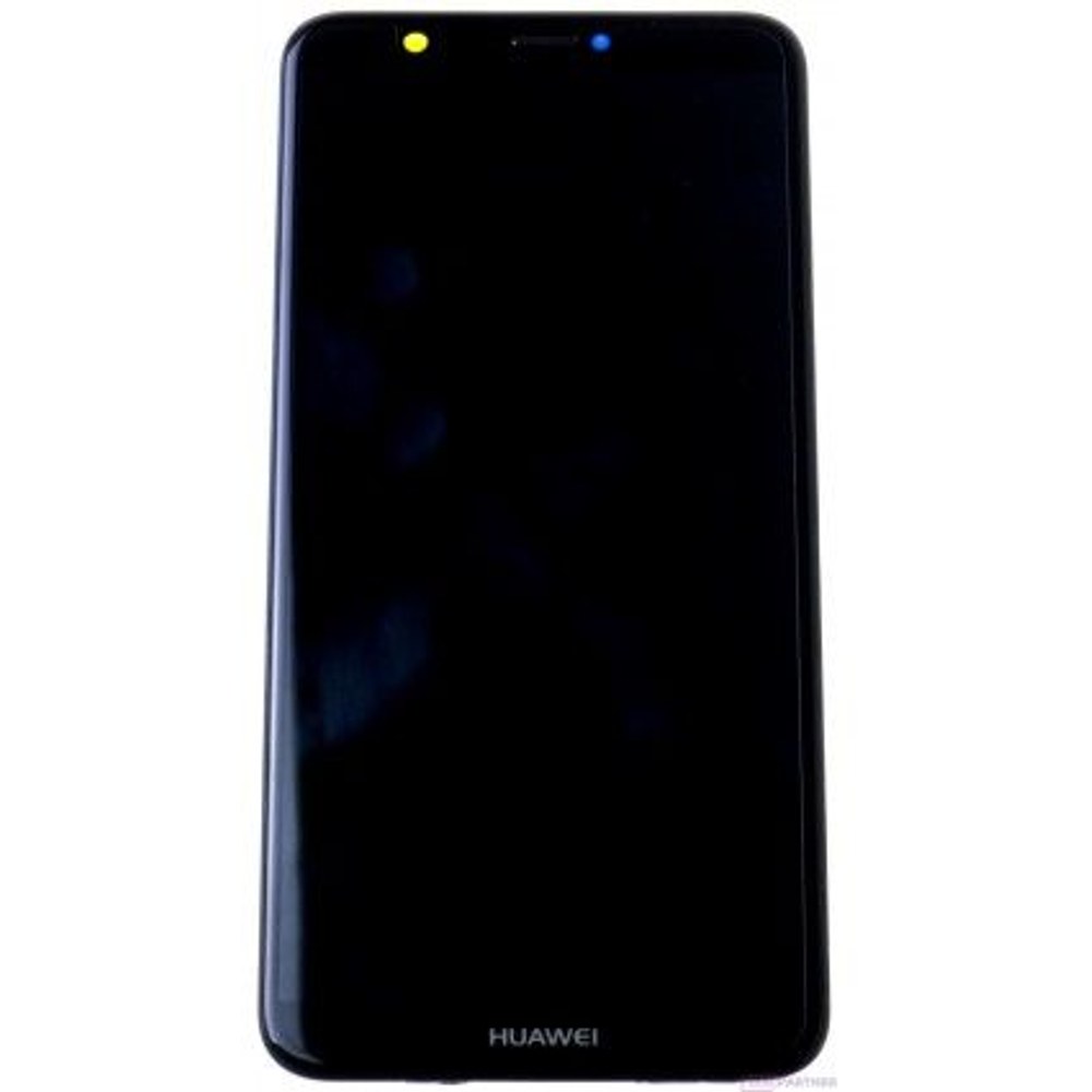 Huawei P Smart LCD Display + Dotyková Deska + Přední Kryt Black