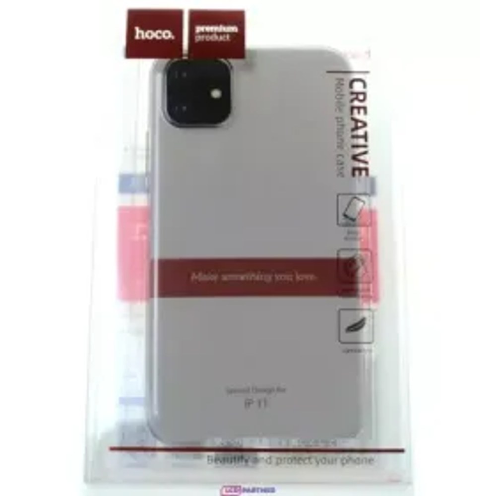 Hoco. Apple iPhone 11 Cover light series black