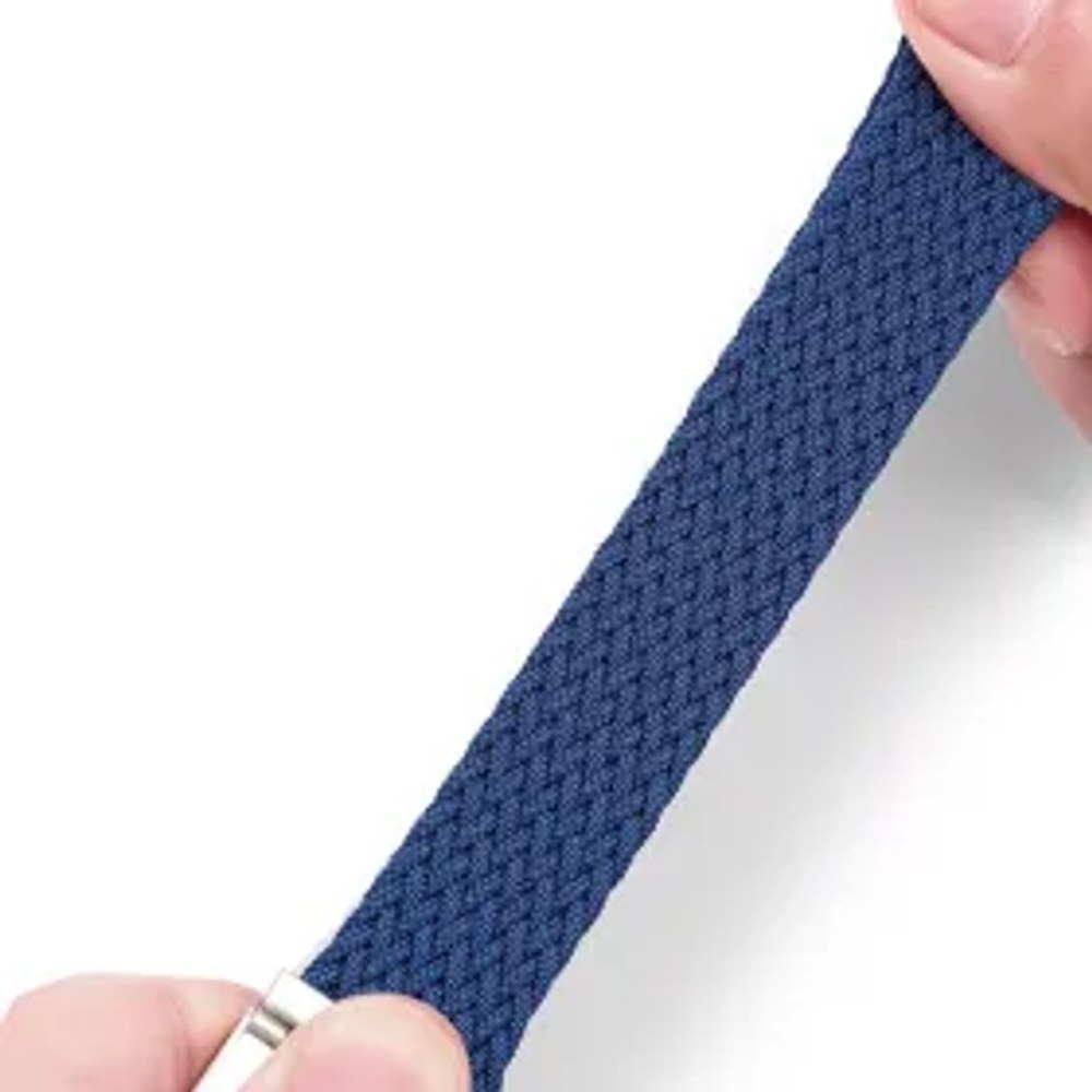 DUX DUCIS Mixture Pro - roztažitelný splétaný řemínek pro Apple Watch 42/44/45/49 mm modrý
