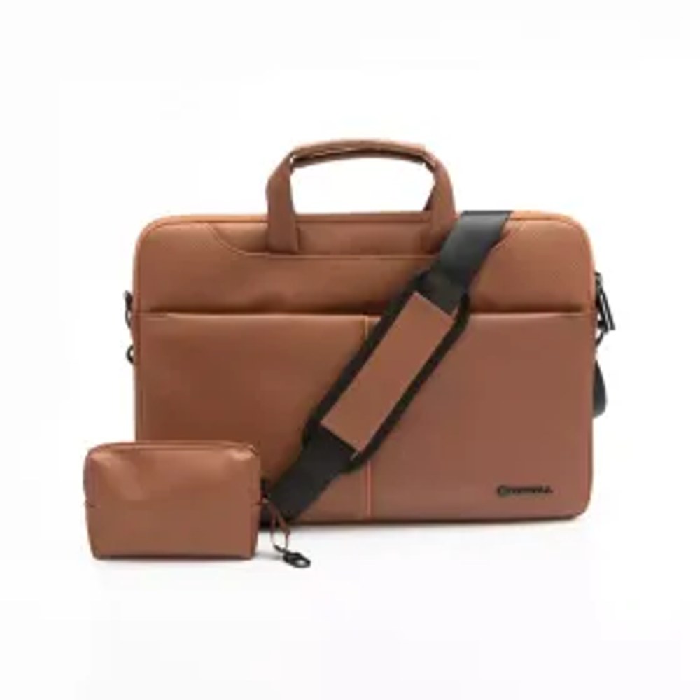 F-PROTECT URBAN STYLE taška na notebook 15,6" hnědá