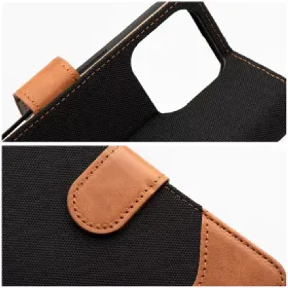 JEANS Kniha pro IPHONE 16 Plus černá