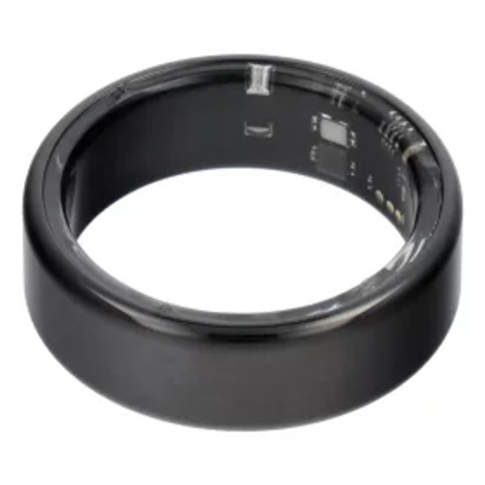 Smart Ring R11M - chytrý ocelový prsten s nabíjecím boxem Velikost 8 (18,1mm) black