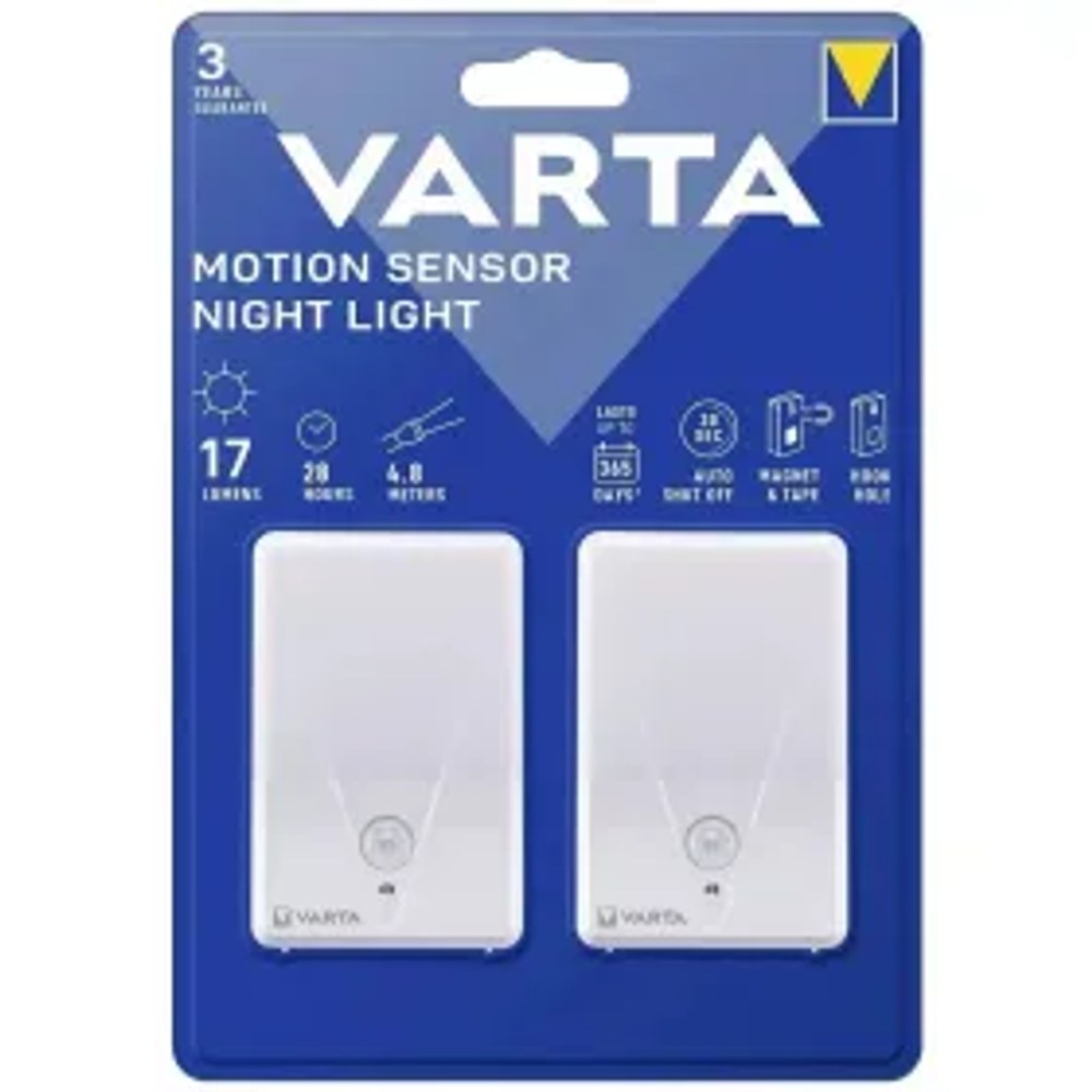 VARTA pohybový senzor noční lampa 16624 2 ks