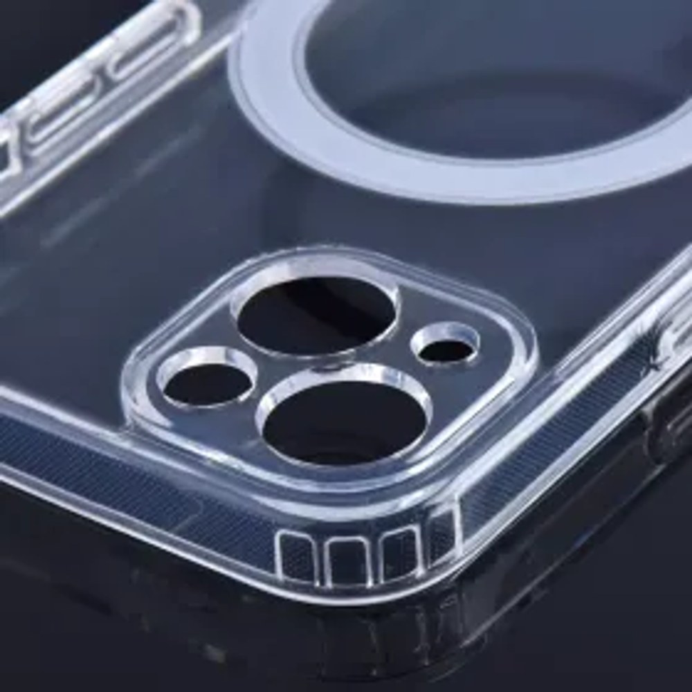 Pouzdro CLEAR MAG COVER (MID) kompatibilní s MagSafe pro SAMSUNG S25 Ultra průhledné