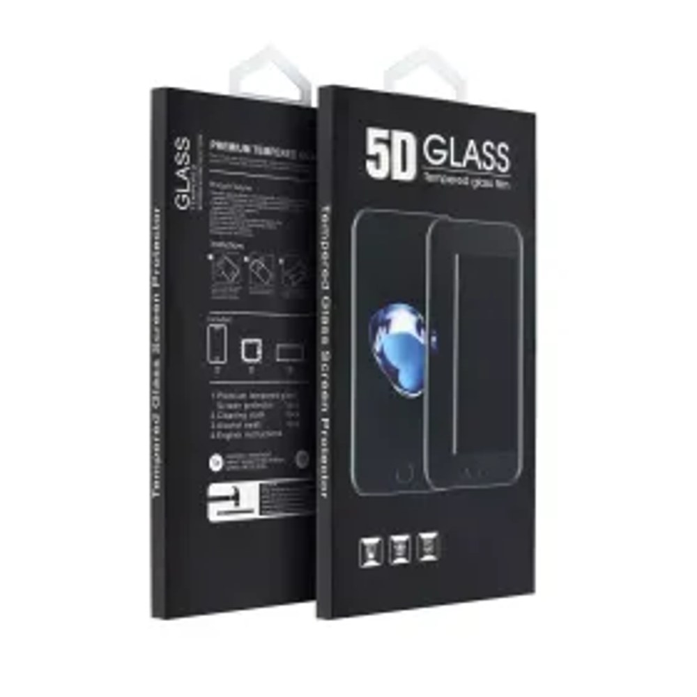 Tvrzené sklo 5D Full Glue – pro Samsung Galaxy A06 černé