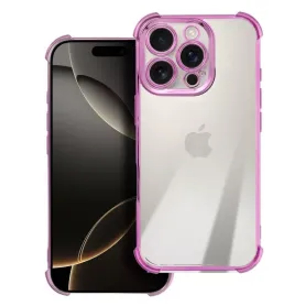 Pouzdro ANTISHOCK ELECTRO pro SAMSUNG S25 Plus růžové