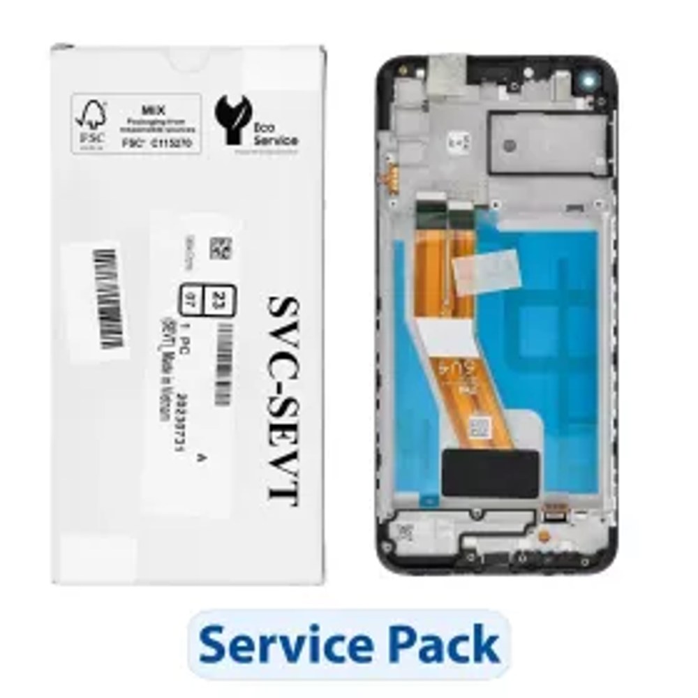 ServicePack LCD displej pro SAMSUNG M11 M115F GH81-18736A