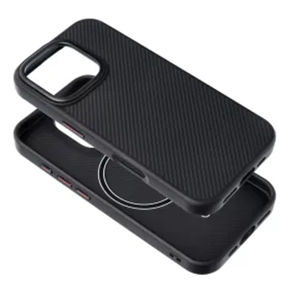 Carbon Elite Mag Cover kompatibilní s MagSafe pro IPHONE 14 PRO black