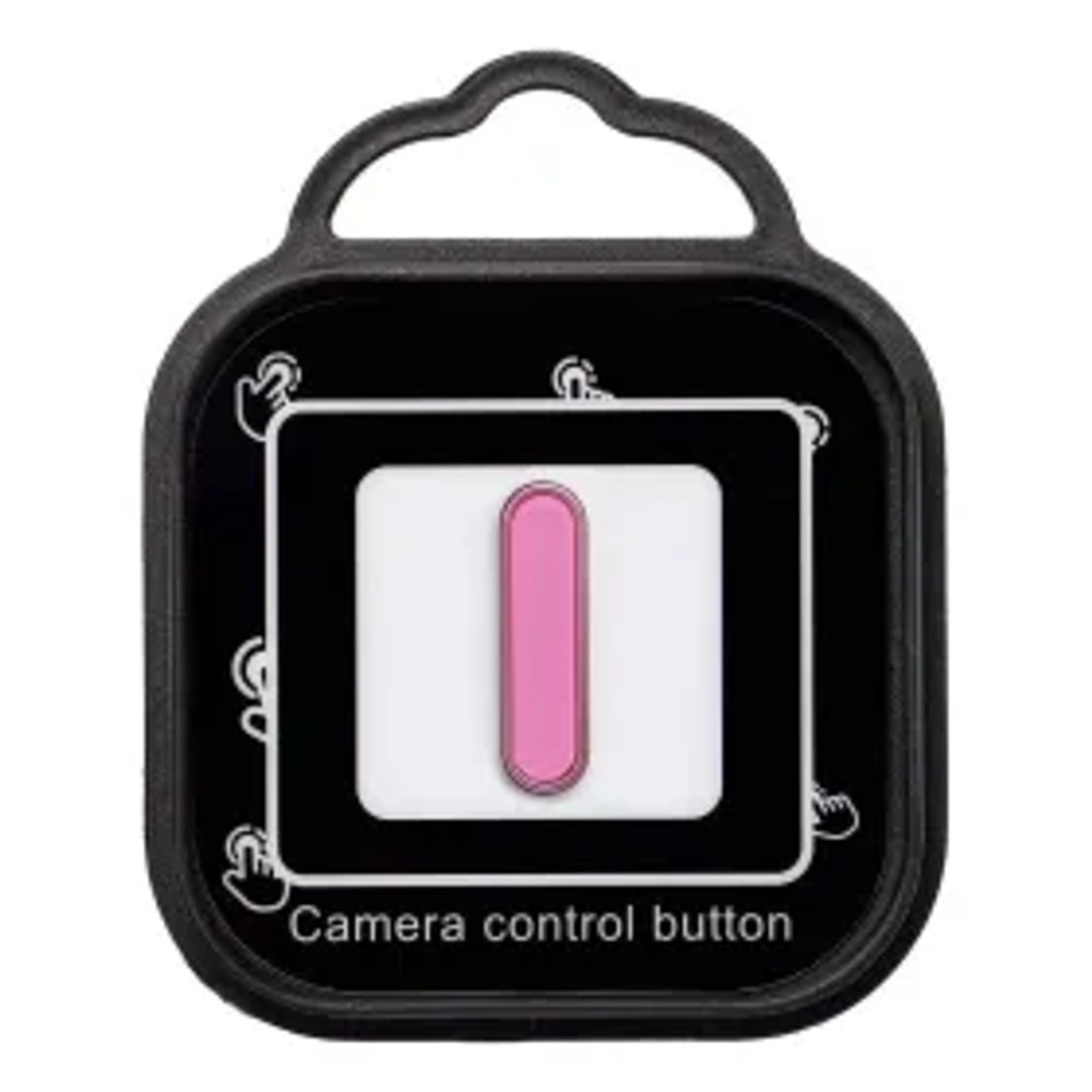 Aktivní tlačítko Camera Control vhodné pro pouzdro řady IPHONE 16 Drop Glue / Clear Mag Cover růžové