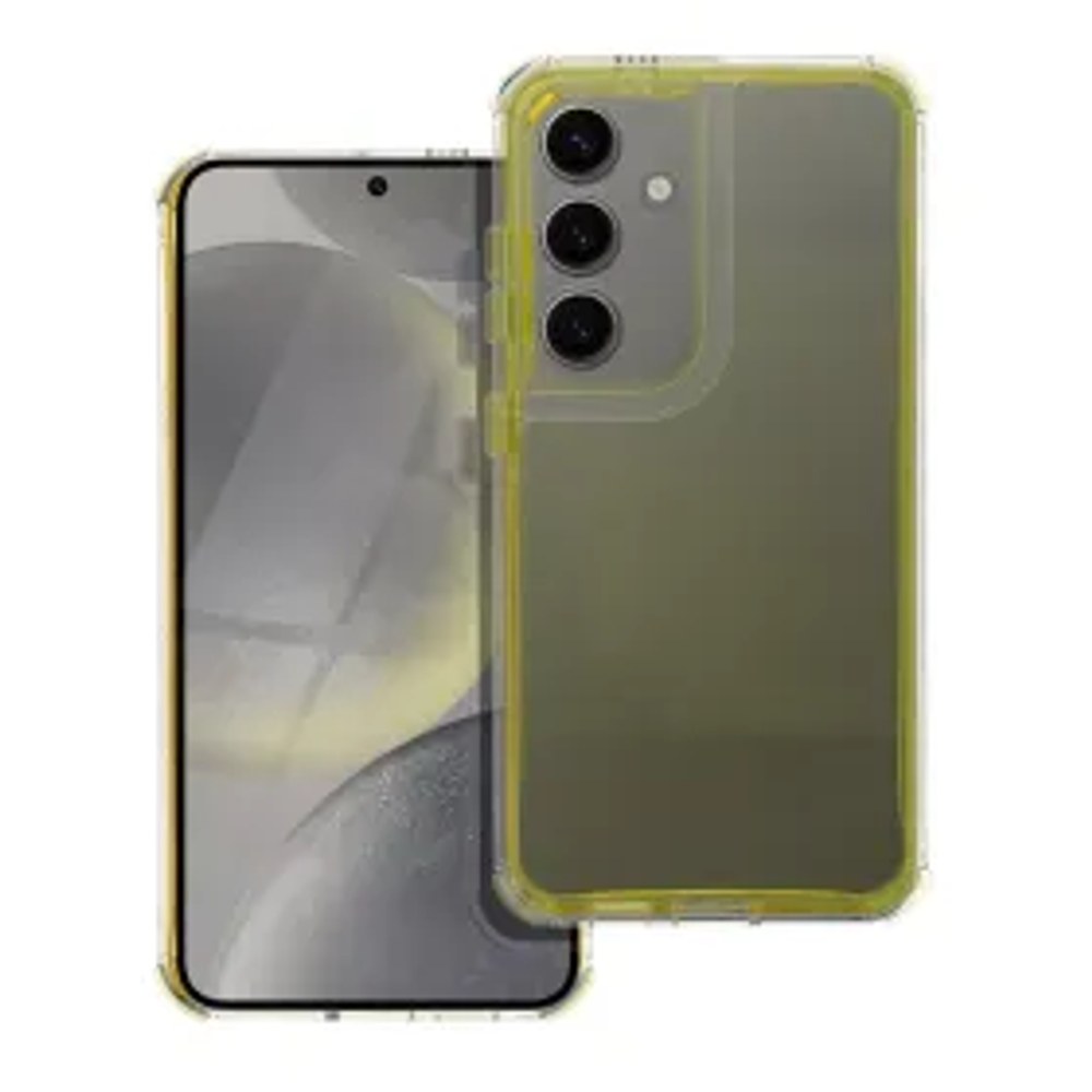 Pouzdro MATRIX CLEAR pro XIAOMI Redmi Note 14 4G / 14 5G žluté