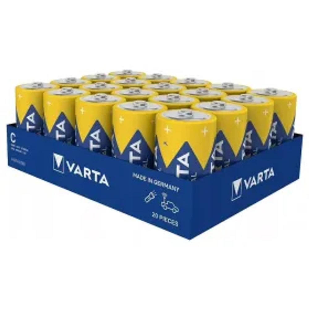 VARTA alkalická baterie R14 (Typ C) Industrial Pro 20 ks