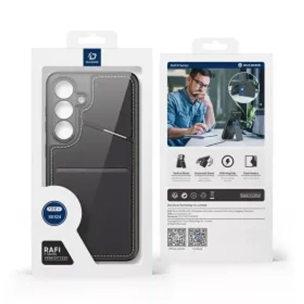 DUX DUCIS Rafi II Mag - Zadní kryt se stojanem kompatibilní s MagSafe pro Samsung S24 Plus