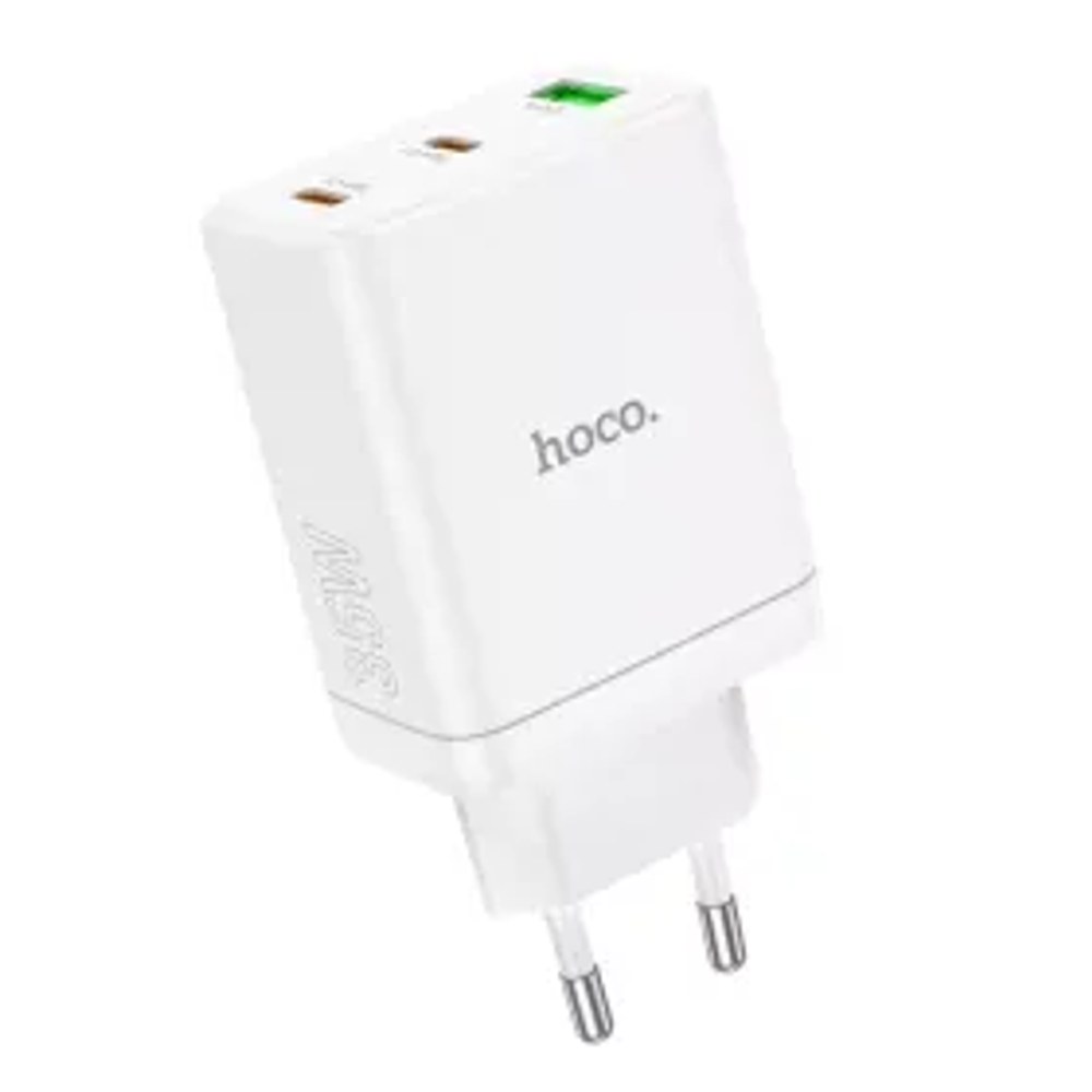 HOCO nabíječka 2 x Typ C + USB A QC PD 35W N33 bílá
