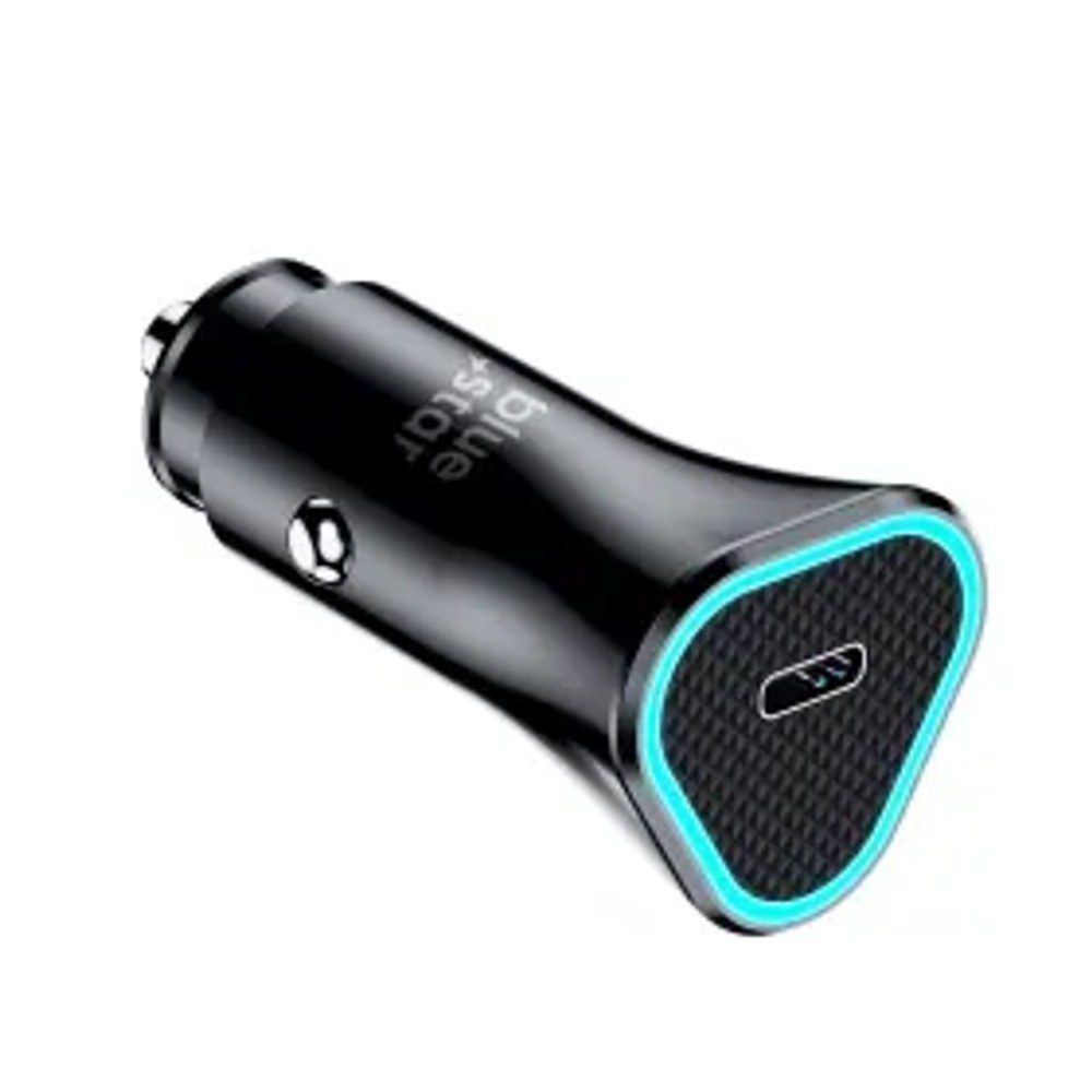 Nabíječka do auta Blue Star 20W (PD, QC 3.0, AFC) s USB C zásuvkou