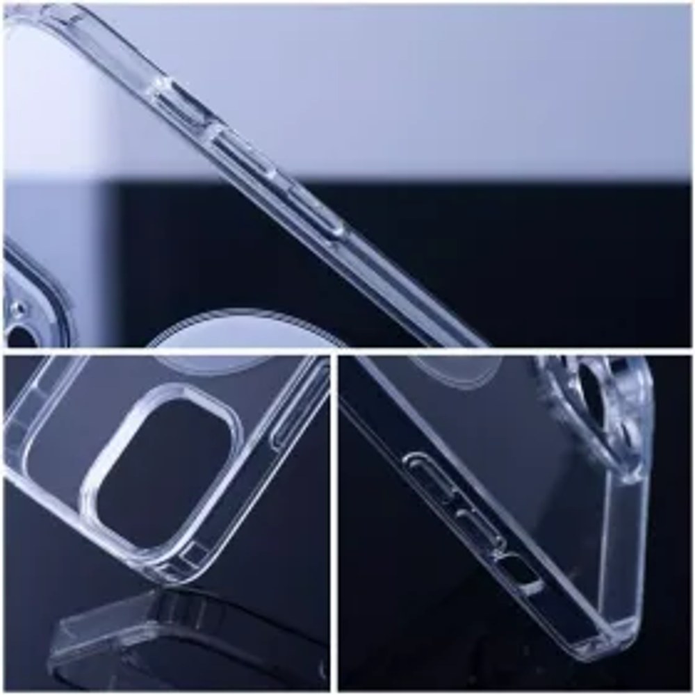 Pouzdro Clear Mag Cover (MID) kompatibilní s MagSafe pro IPHONE 12 PRO