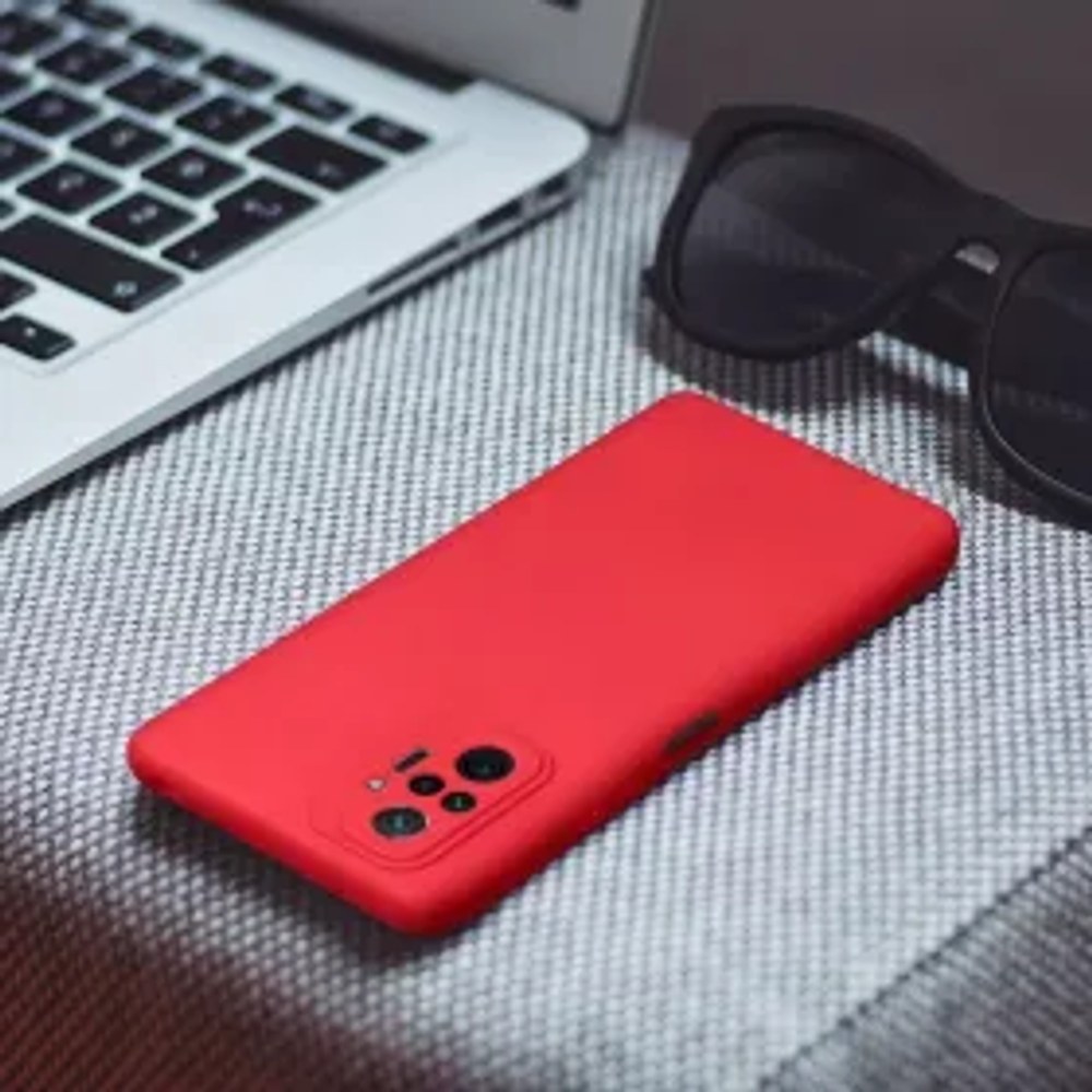 Měkké pouzdro pro XIAOMI Redmi NOTE 13 PRO+ 5G červené
