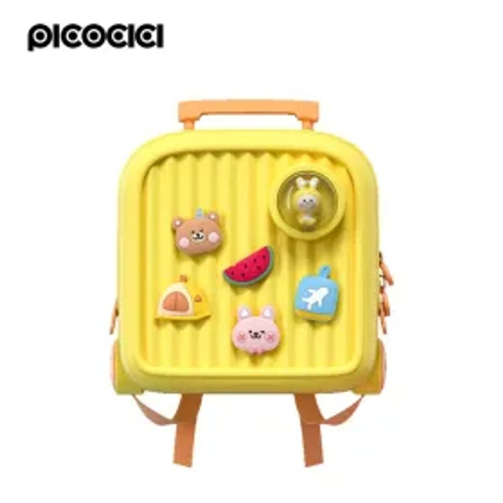 PICOCICI Mały plecak podróżny K33 żółty