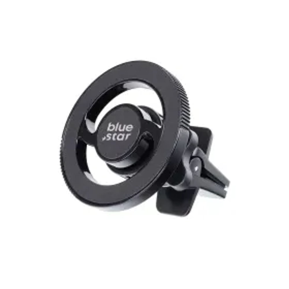 BLUE STAR magnetický držák do auta pro ventilaci kompatibilní s MagSafe CLAMP black