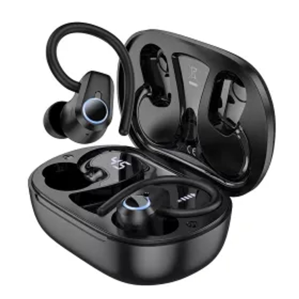 HOCO bezdrátová sluchátka bluetooth TWS EQ8 černá